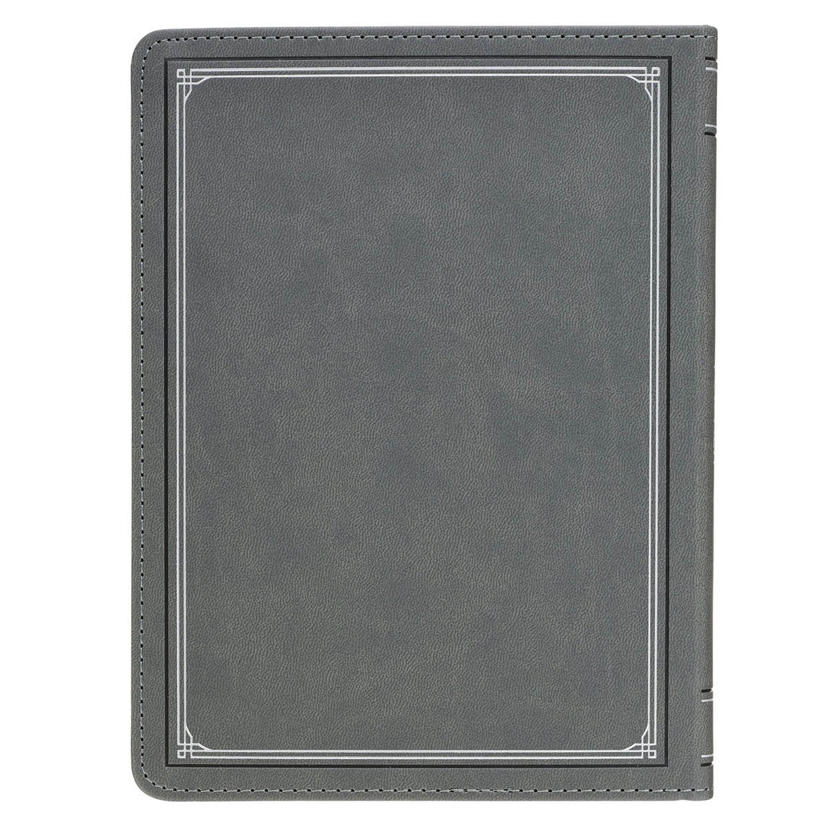 Ten Minutes with God for Men Gray Faux Leather Daily Devotional