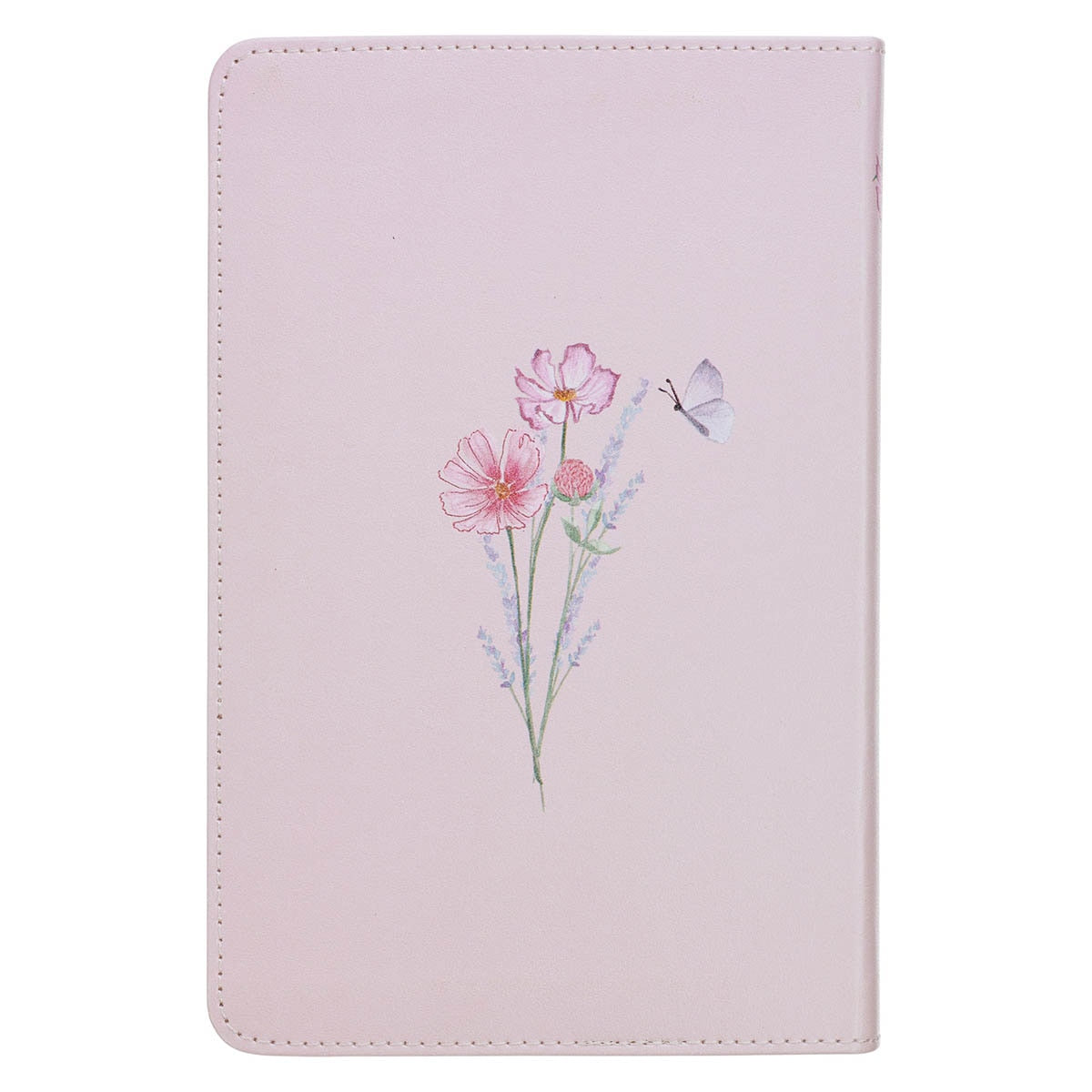 He Restores My Soul Pink Faux Leather Daily Devotional for Women