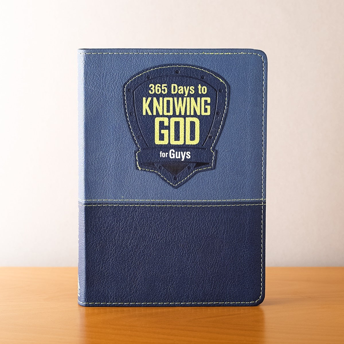 365 Days to Knowing God for Guys Devotional - Faux Leather Edition