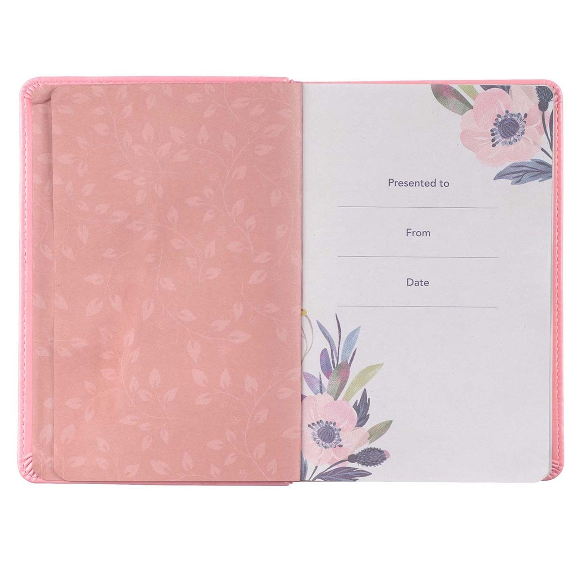 Daily Light for Women Pink Faux Leather Devotional