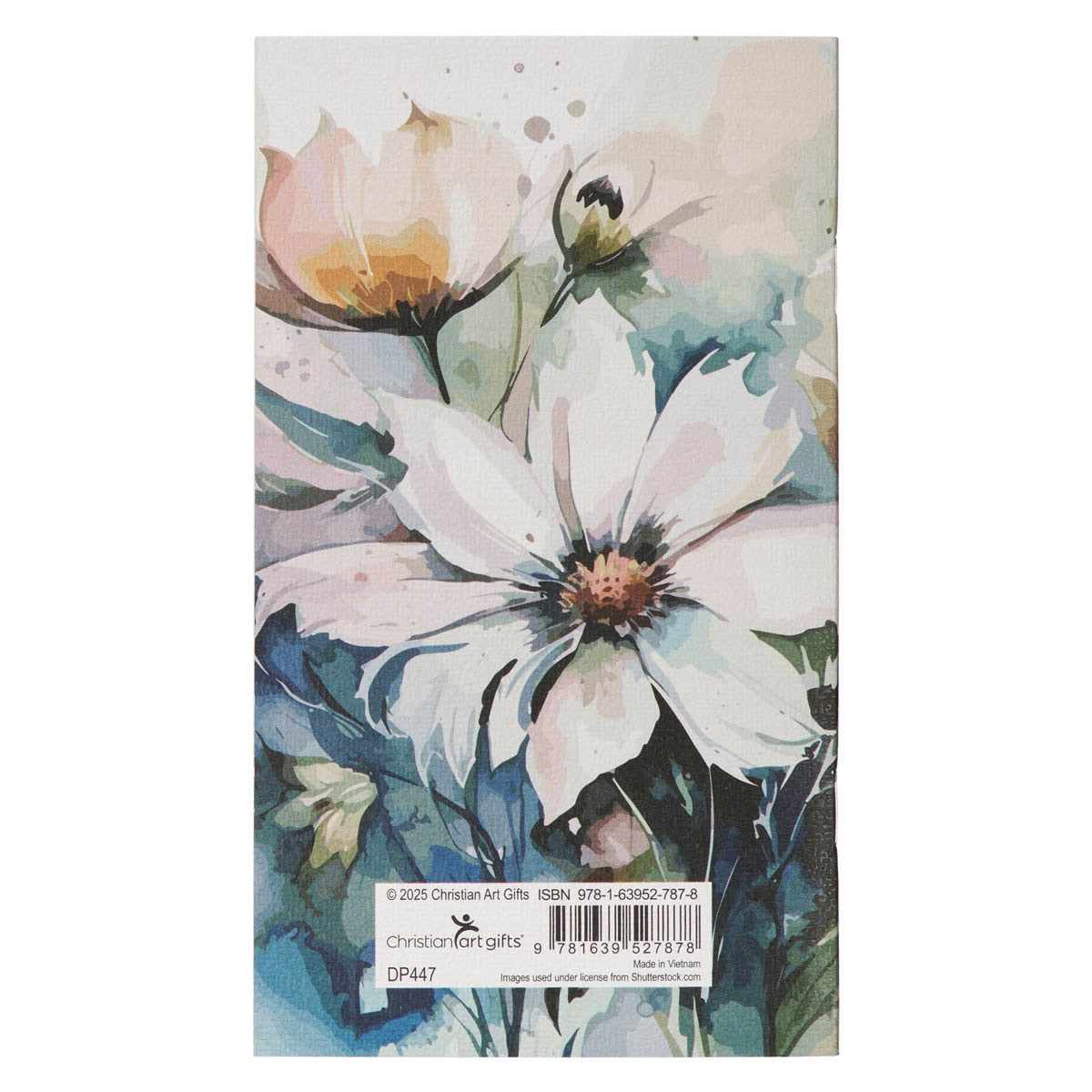 2026 I Know the Plans Watercolored Flowers Small Daily Planner - Jeremiah 29:11