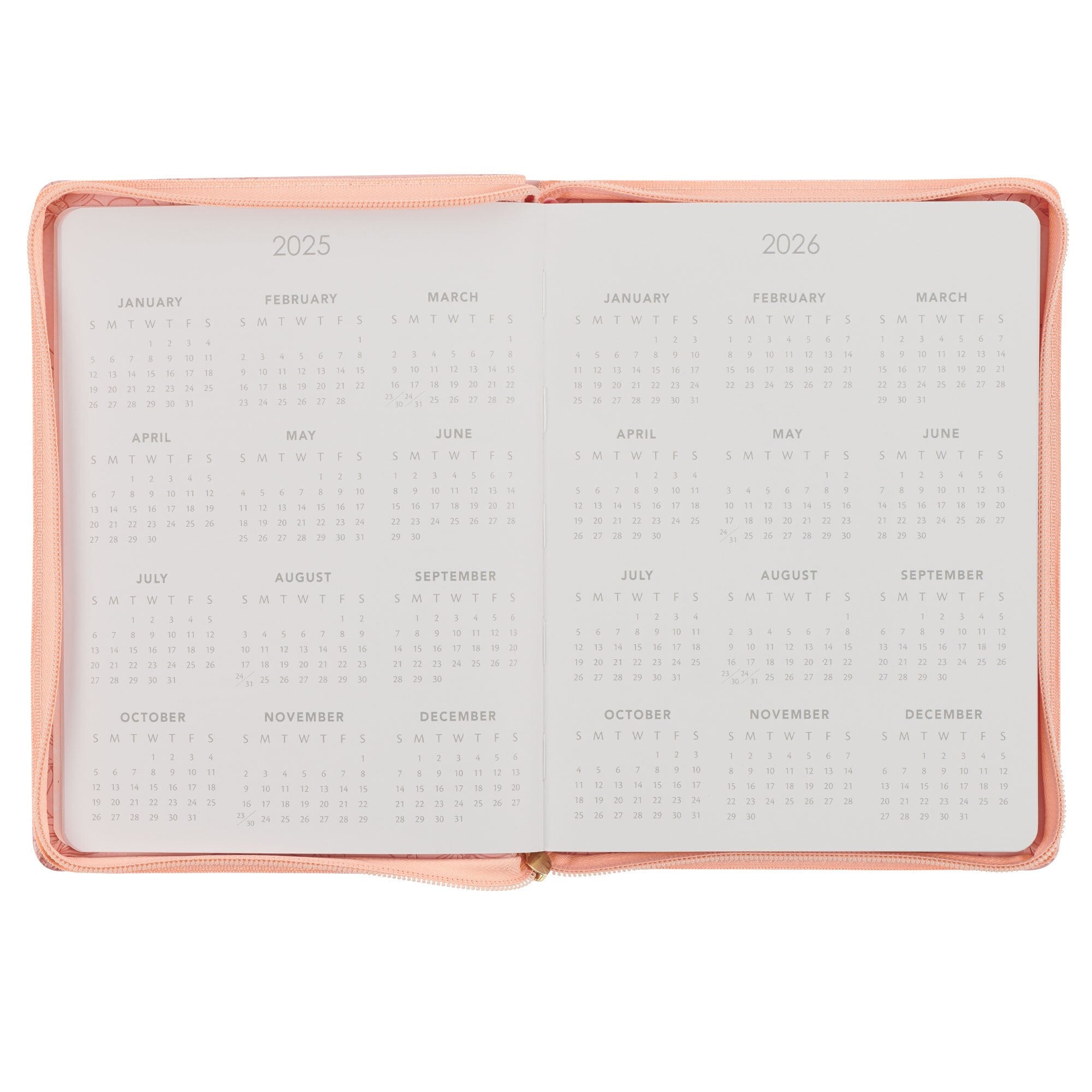 I Can Do Everything Pink Faux Leather 2025 Large 18-month Planner for Women - Philippians 4:13