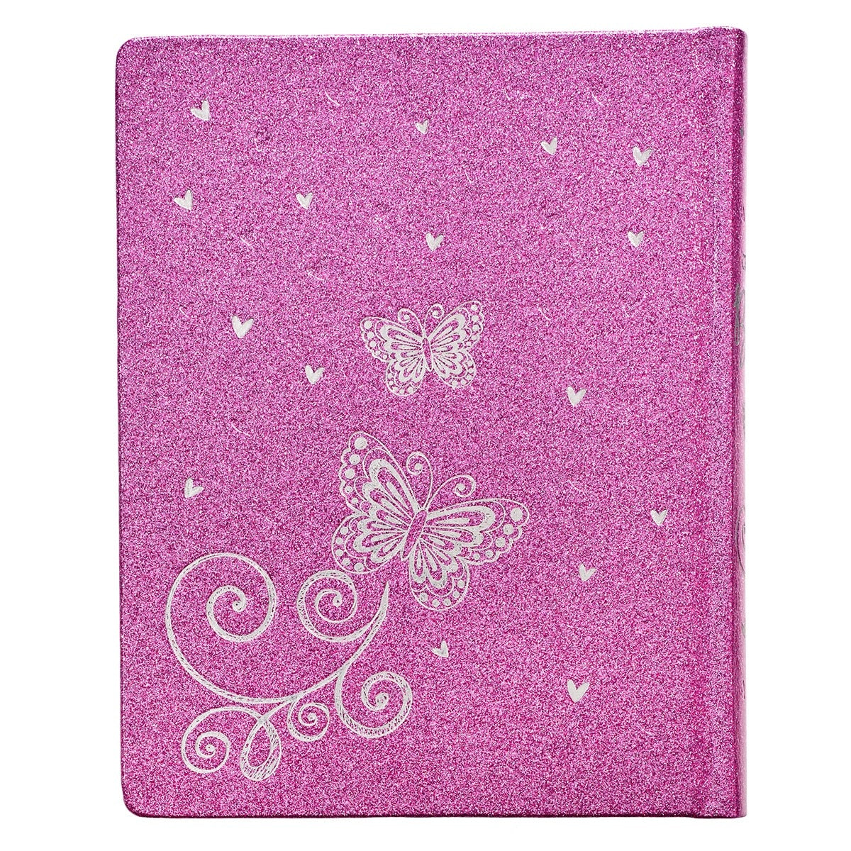 Purple Glitter My Creative Bible for Girls - an ESV Journaling Bible