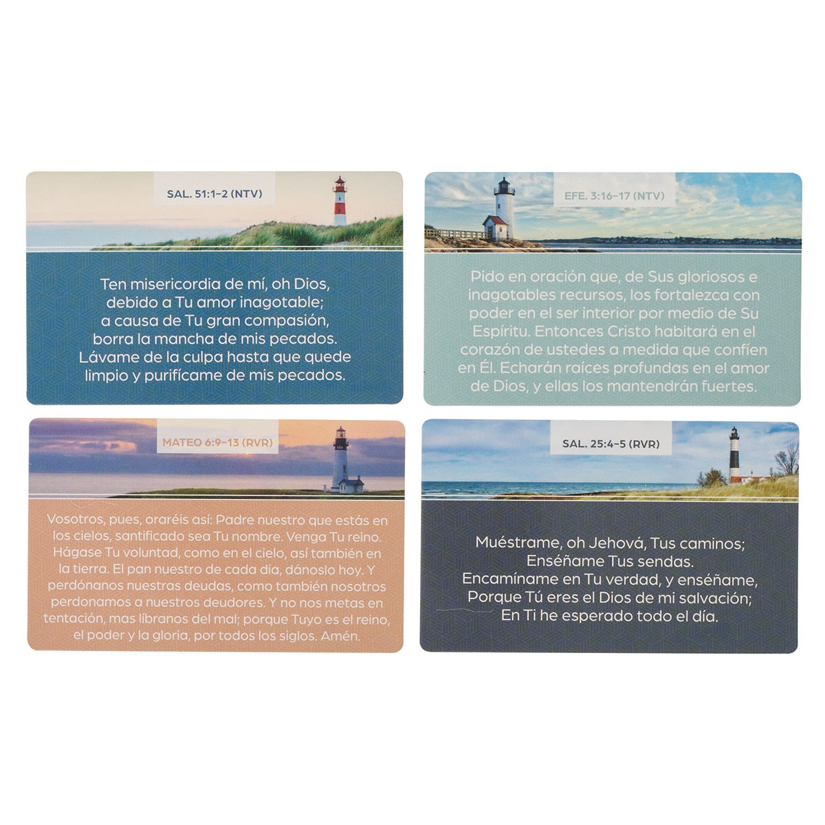 Conjunto Oraciones de la Biblia de Constructores de Fe