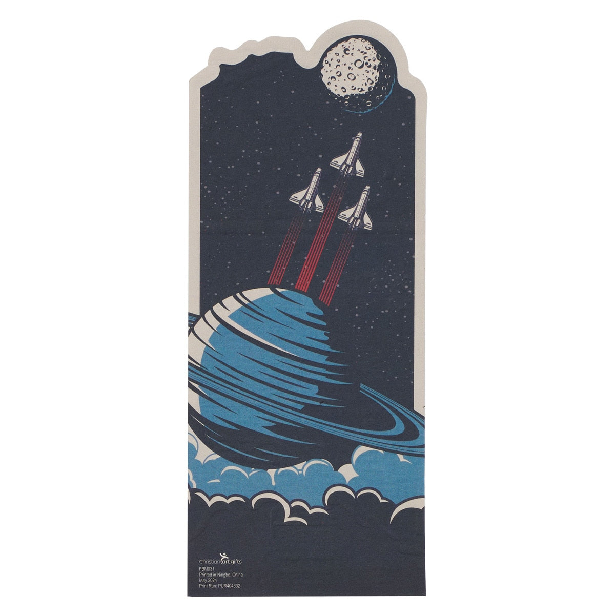 Be Brave Premium Cardstock Bookmark - Joshua 1:9