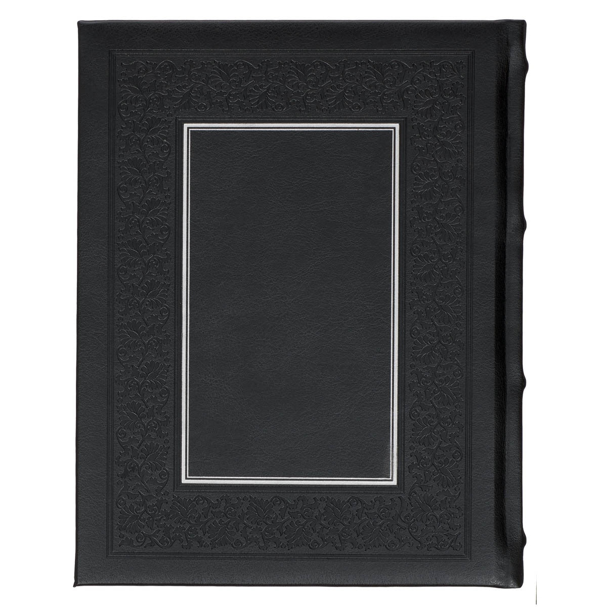 Black Faux Leather Hardcover Family Heritage Bible