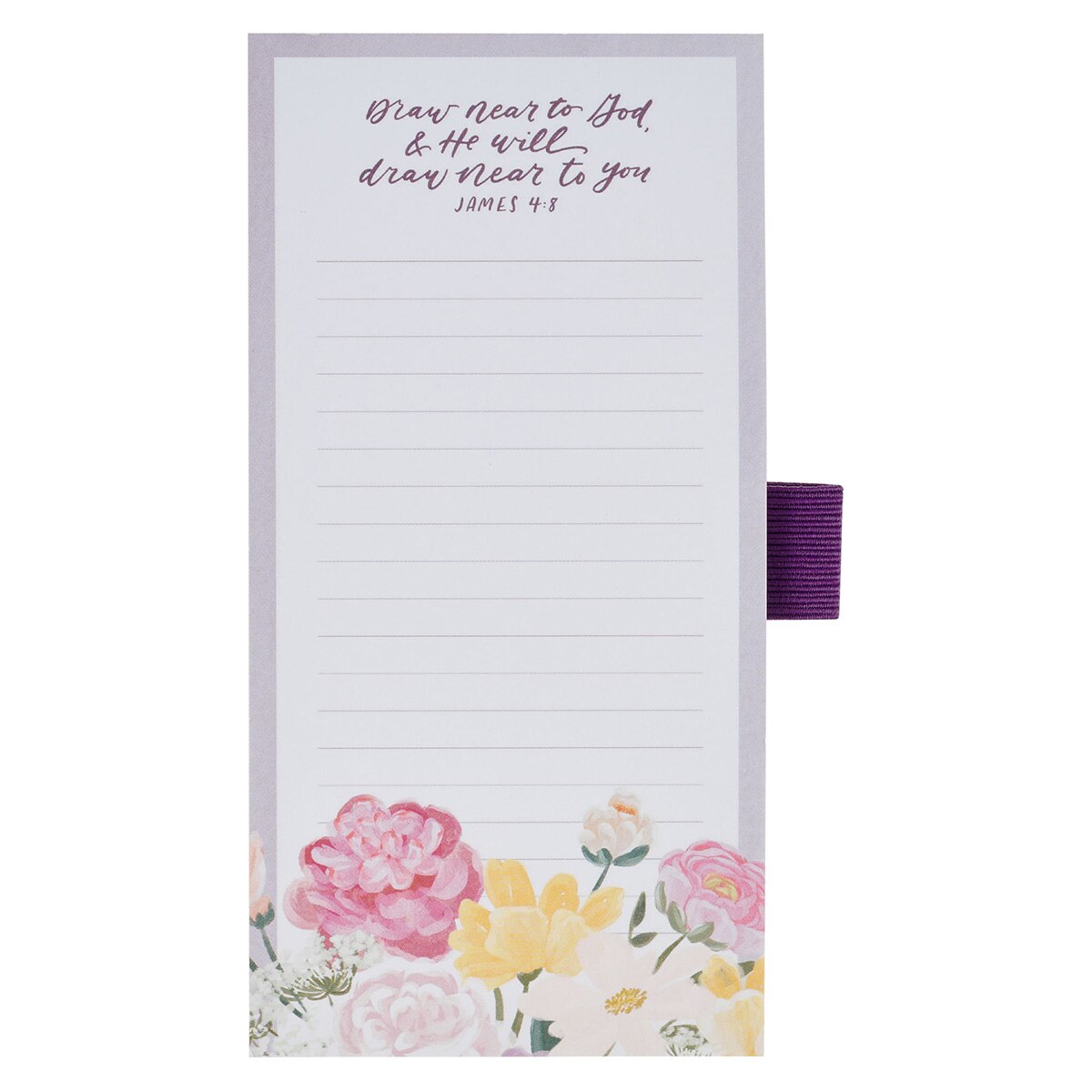 Draw Near to God Magnetic Notepad and Pen Gift Set James 4:8
