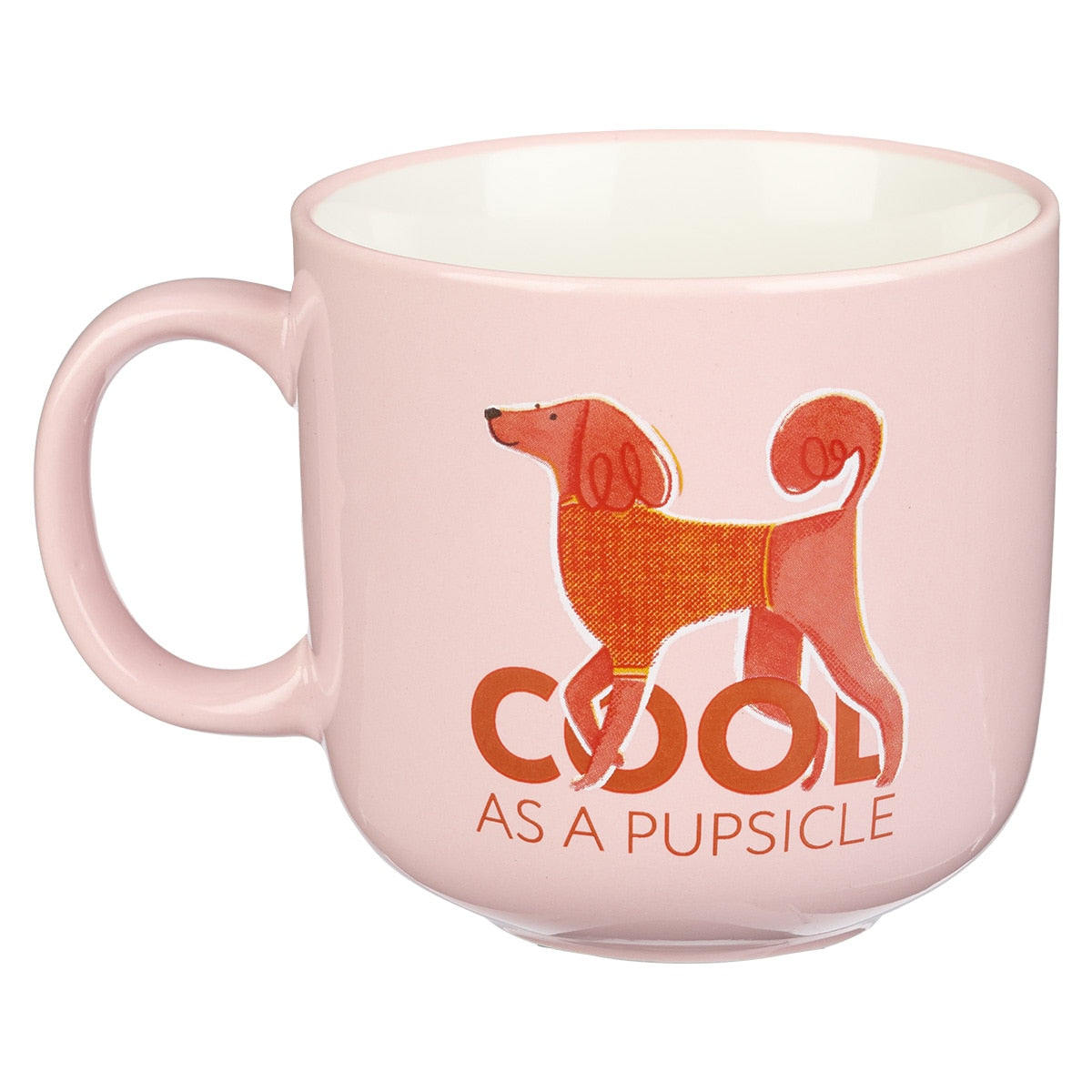Cool As A Pupsicle Ceramic Coffee Mug