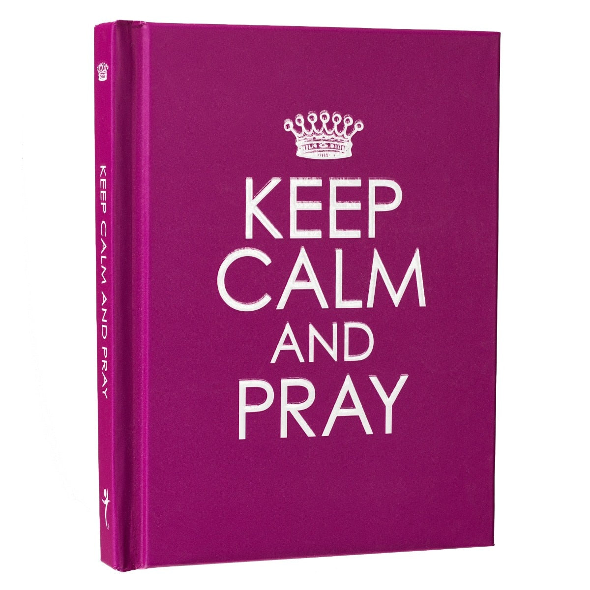 Keep Calm and Pray Purple Hardcover Gift Book