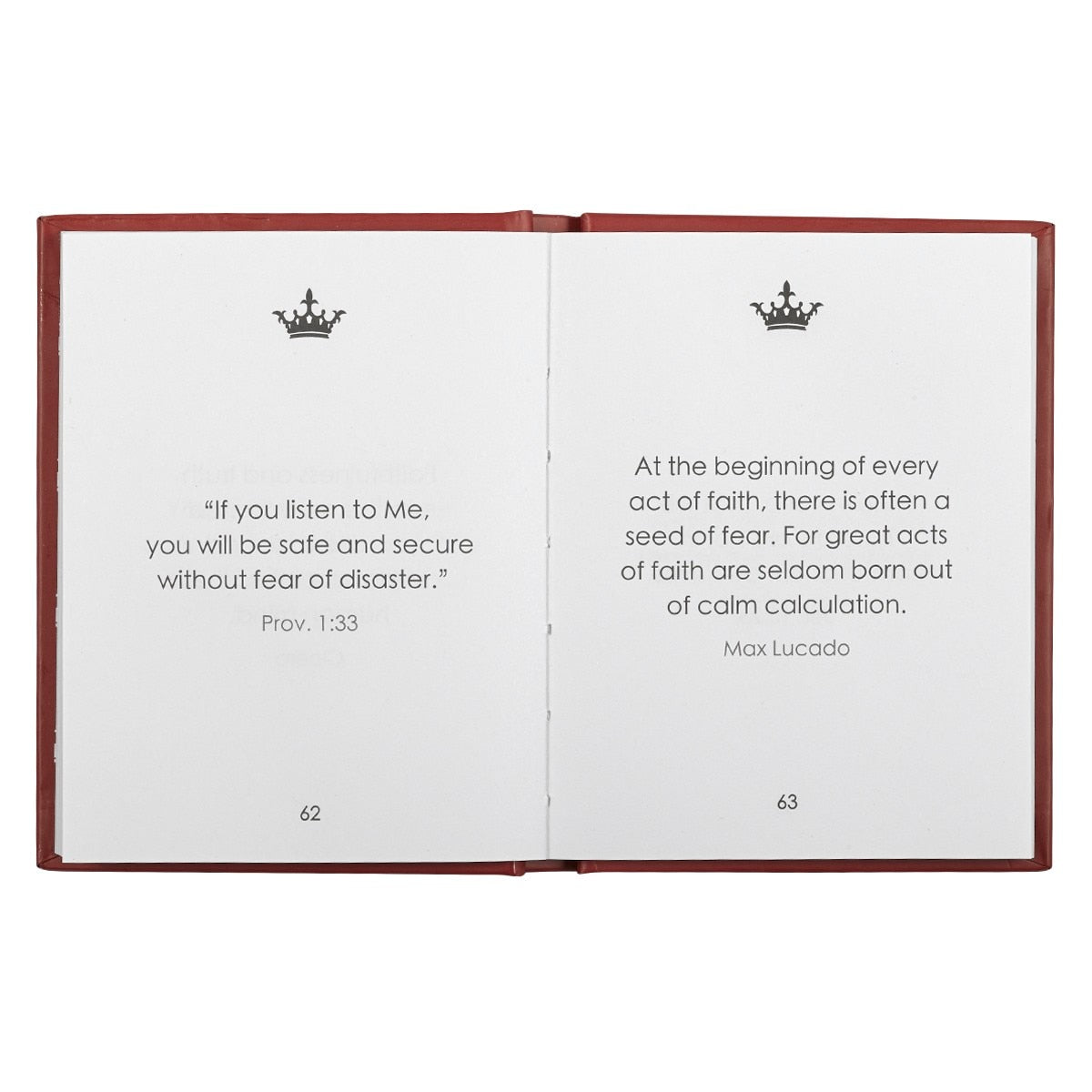 Keep Calm and Trust God Gift Book - Hardcover Edition