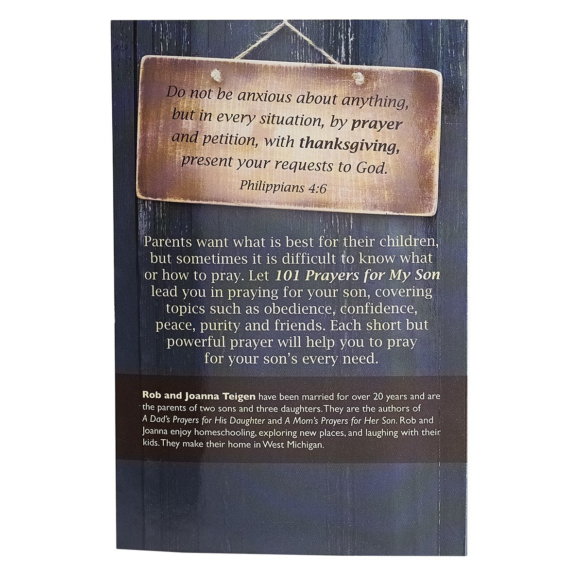 101 Prayers for My Son Softcover Gift Book