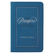 101 Prayers for Depression Teal Faux Leather Prayer Book