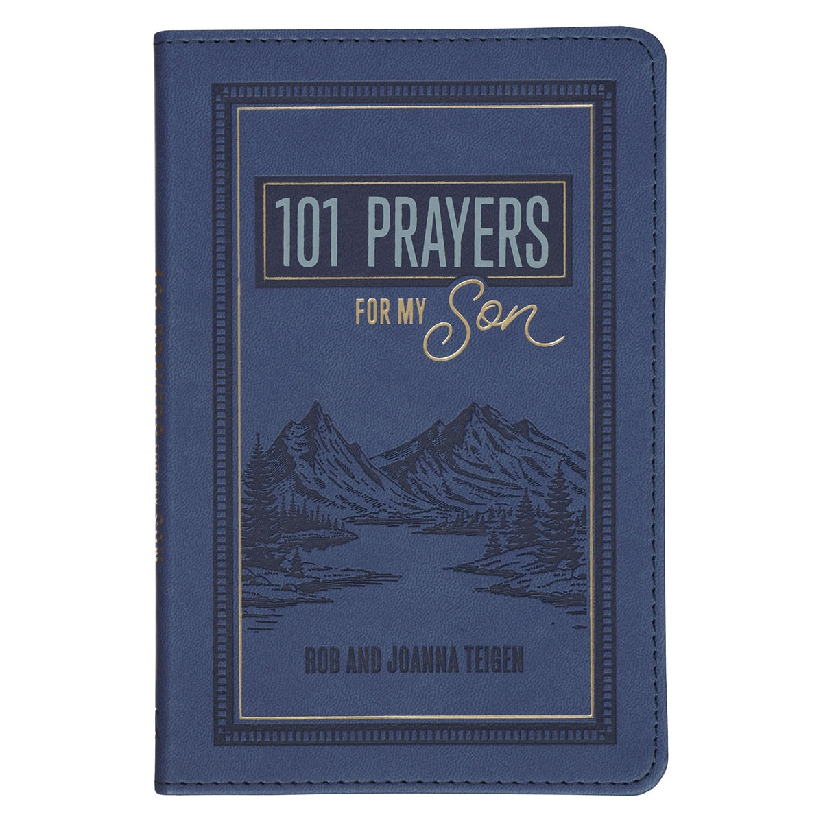 101 Prayers for My Son Blue Faux Leather Prayer Book