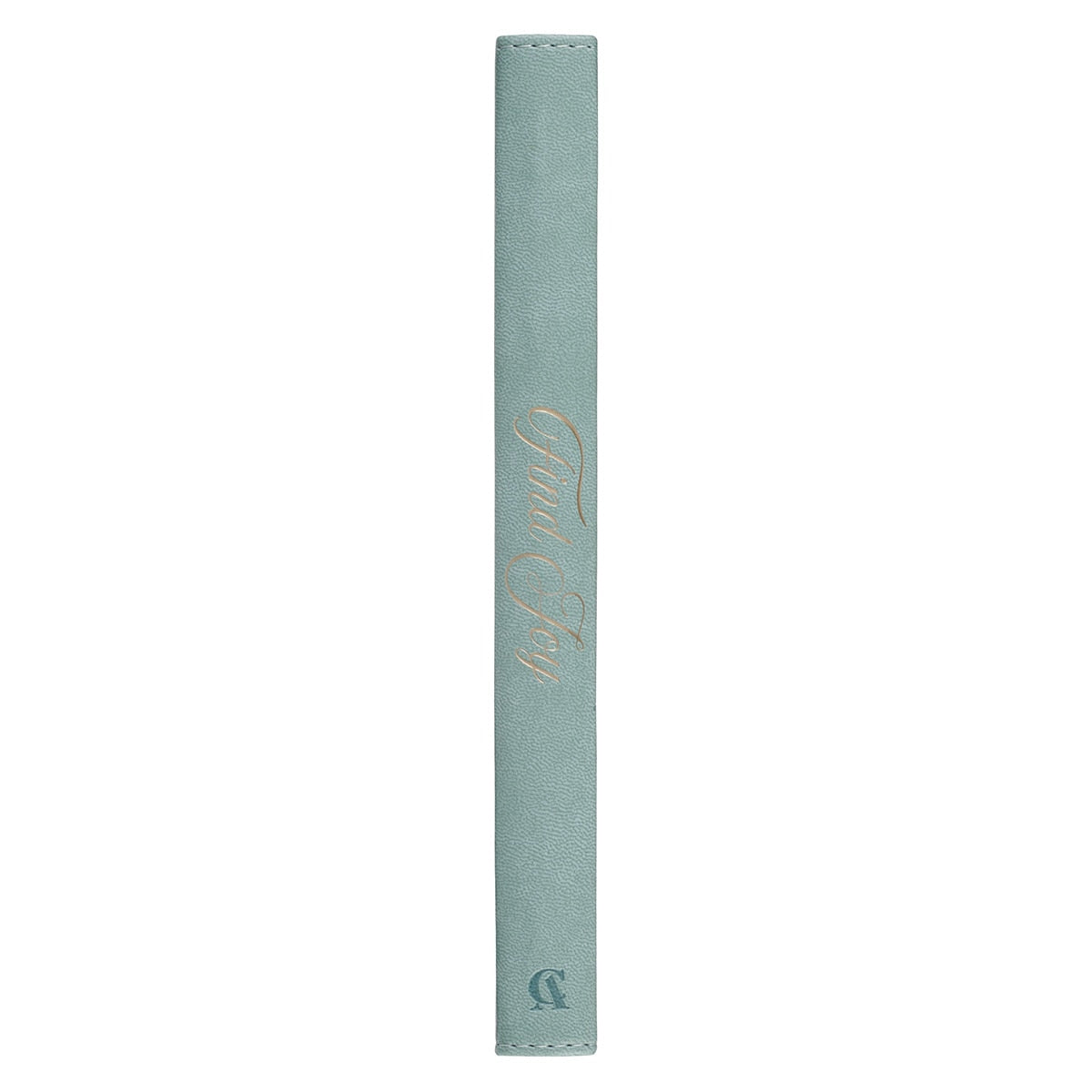 Find Joy Mint-Green Faux Leather Devotional