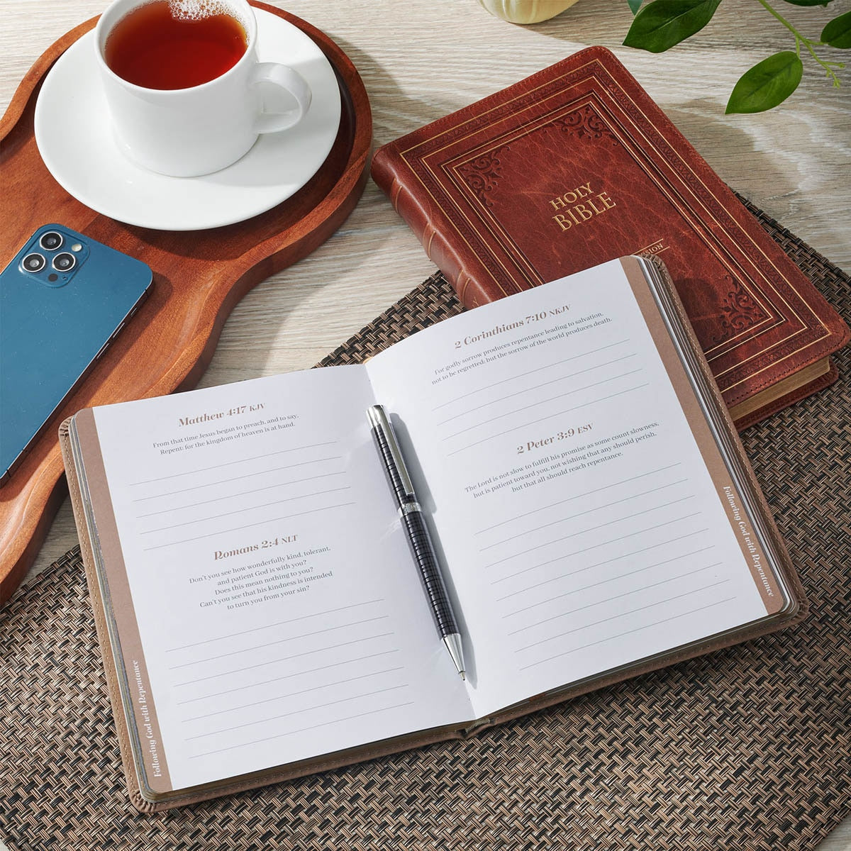 Bible Verses Every Christian Should Know Brown Faux Leather Devotional