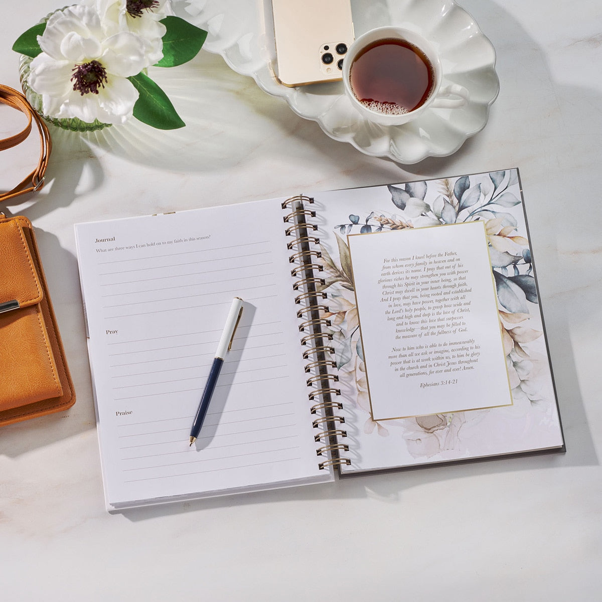 Praying the Promises of God: A 52-Week Guided Spiral Prayer Journal