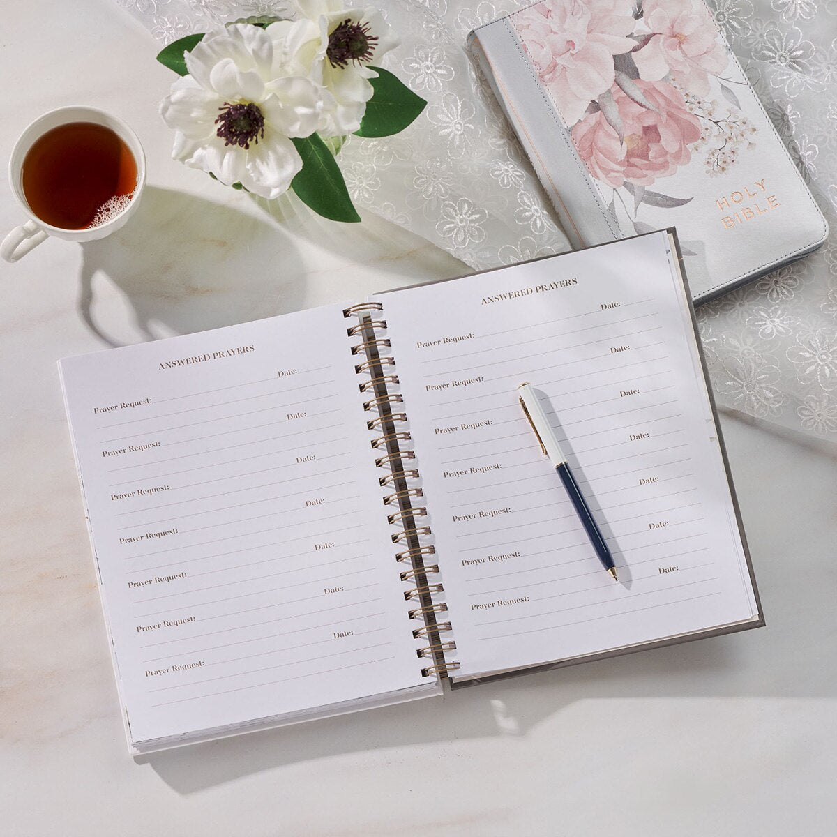 Praying the Promises of God: A 52-Week Guided Spiral Prayer Journal