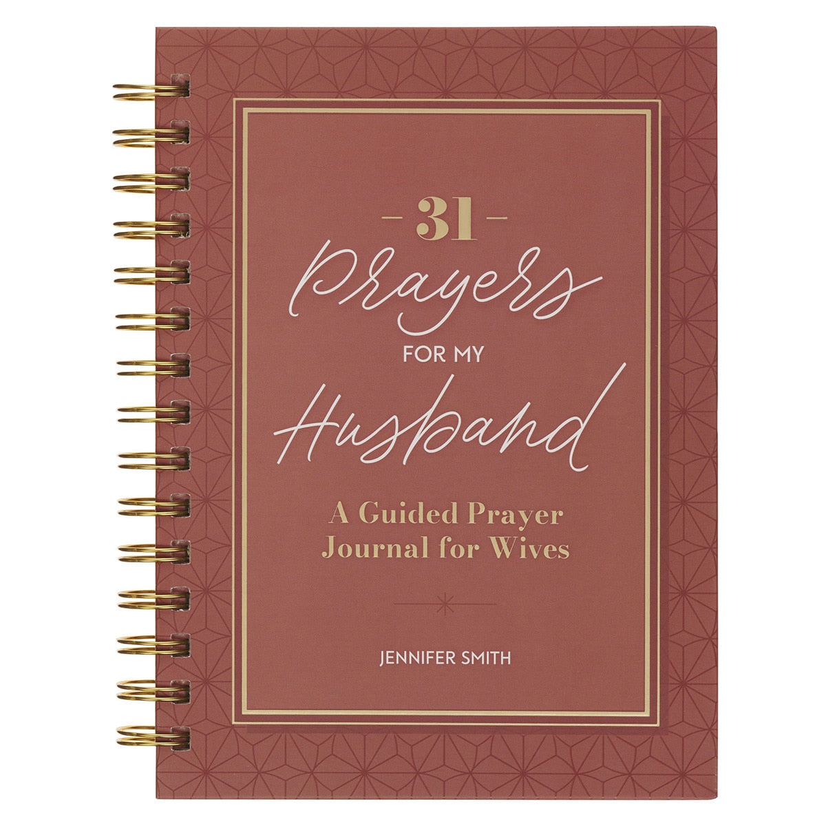 31 Prayers for My Husband Spiral-bound Hardcover Prayer Journal for Wives