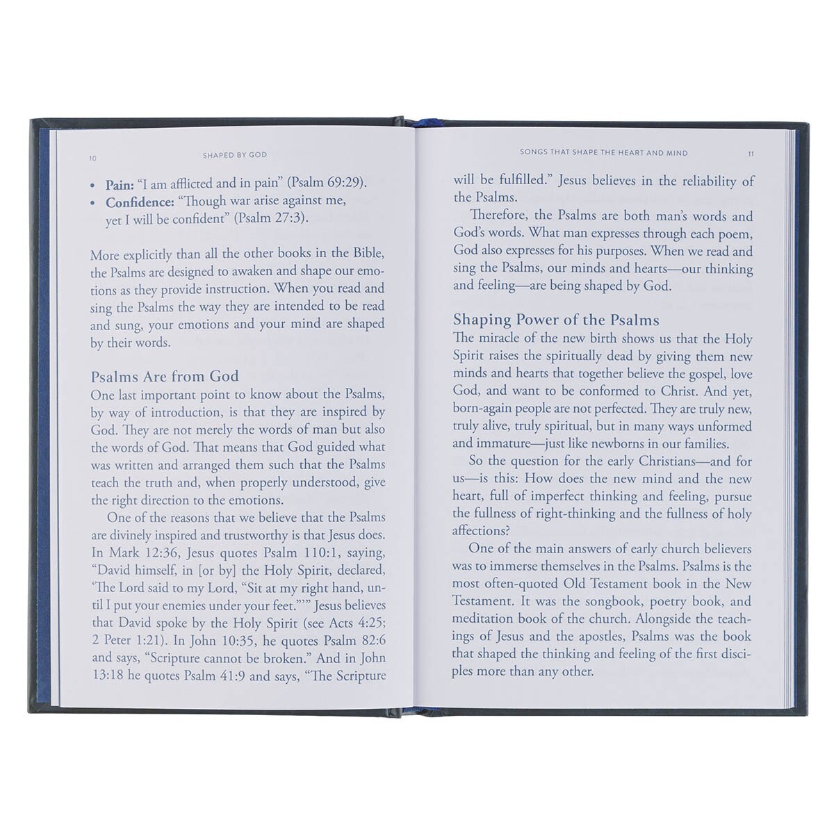 Shaped by God Blue Hardcover Gift Book