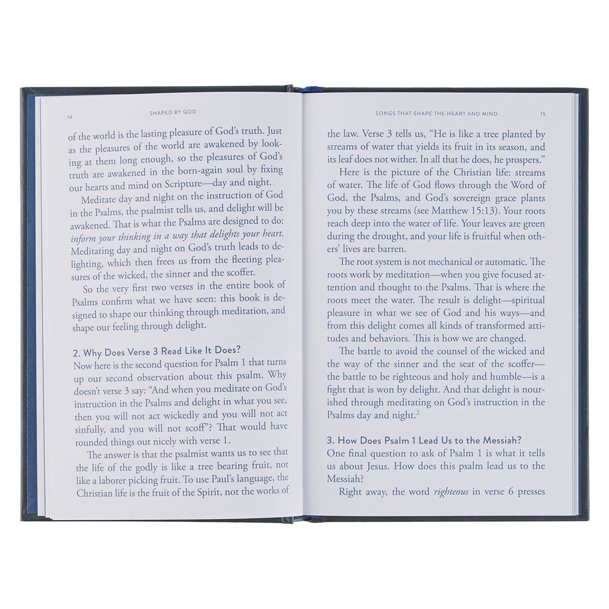 Shaped by God Blue Hardcover Gift Book