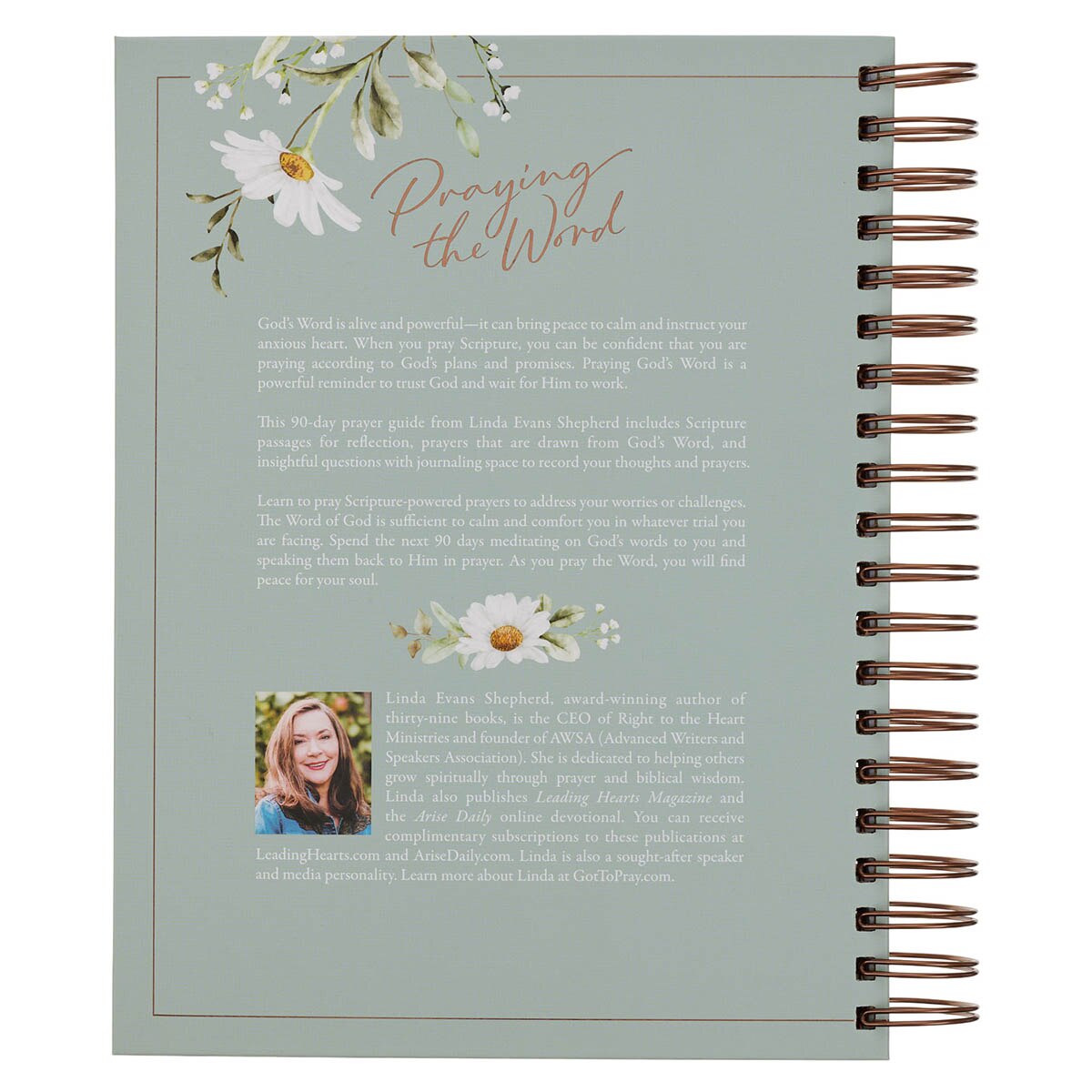 Praying the Word: 90 Scripture-Powered Prayers Spiral Prayer Journal