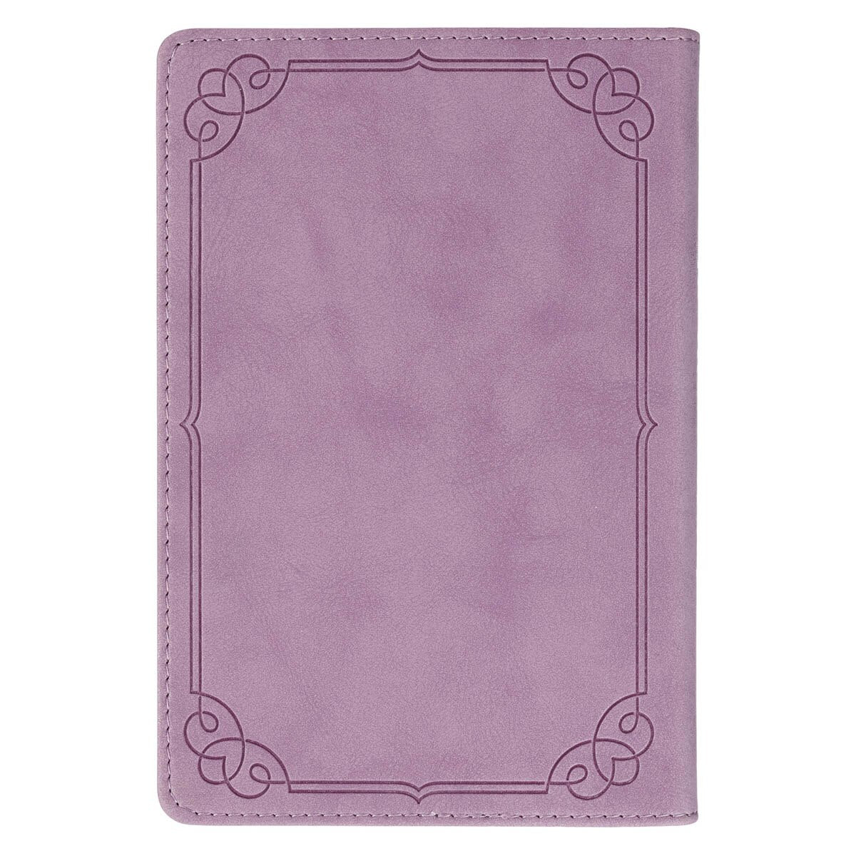 Be Brave, Girl! Purple Faux Leather Devotional