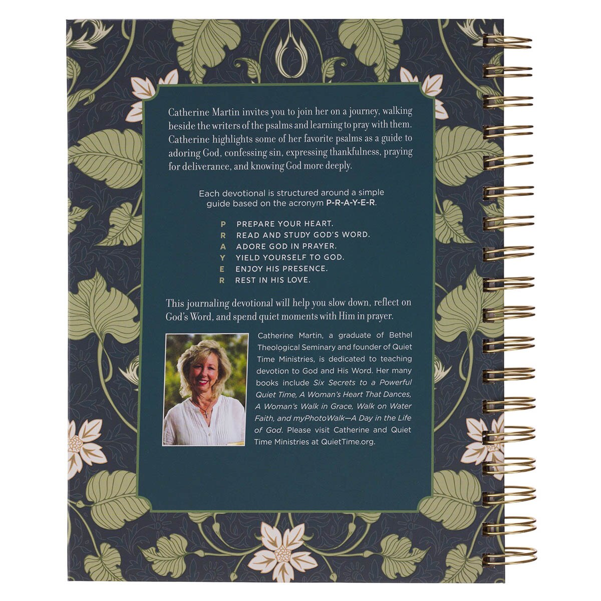 Quiet Moments with God: A 40-Day Spiral-bound Prayer Journal for Women