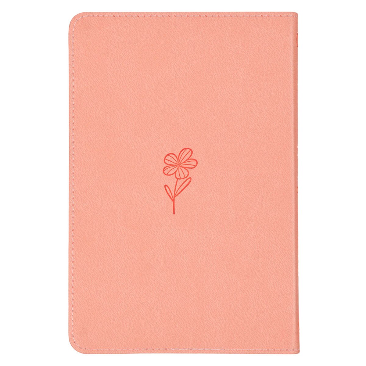 Pocketful of Blessings for New Moms Peach Faux Leather Gift Book