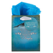 On Wings Like Eagles - Is 40:31 Small Gift Bag
