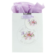 Blessings from Above: May Your Day Be Blessed - Jeremiah 17:7 Small Gift Bag