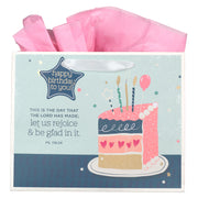 This is the Day Large Landscape Gift Bag -  Psalm 118:24