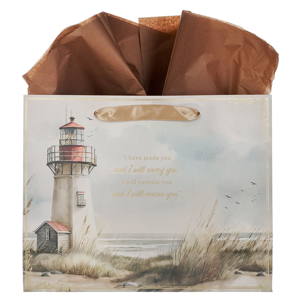 I Have Made You Large Landscape Gift Bag - Isaiah 46:4