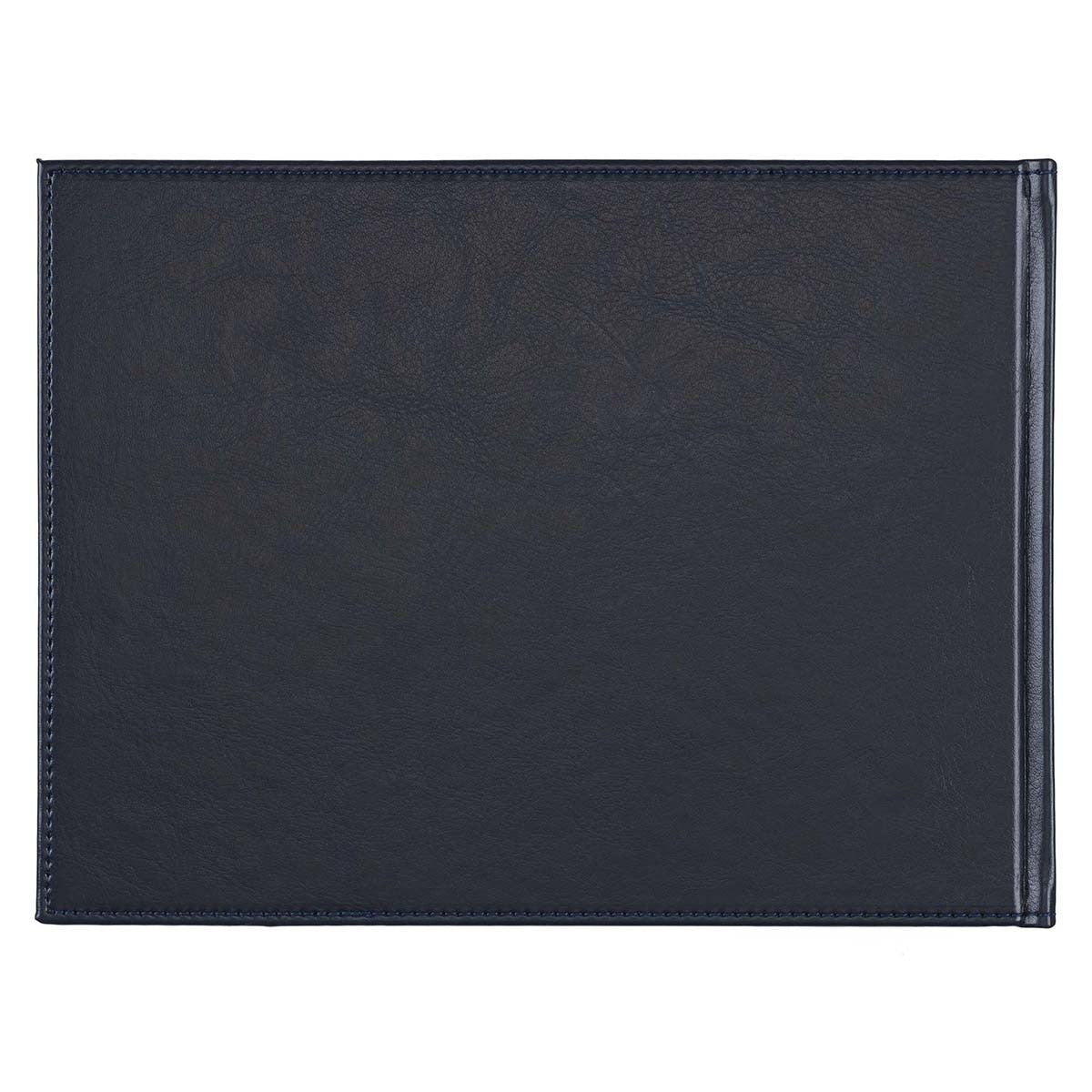 In Loving Memory Navy Faux Leather Medium Guest Book