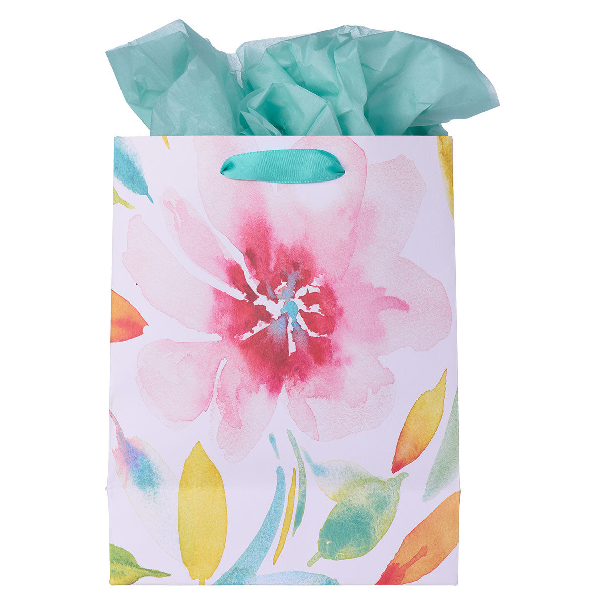 Embrace The Journey Pink Daisies Medium Gift Bag