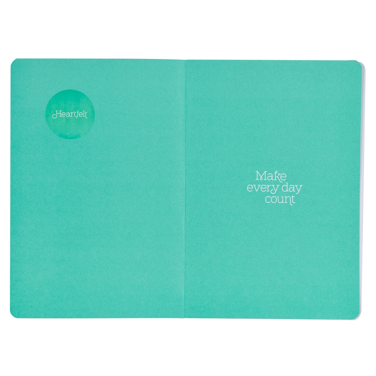 Never Give Up Orange Blossoms Flexcover Journal With Elastic Closure
