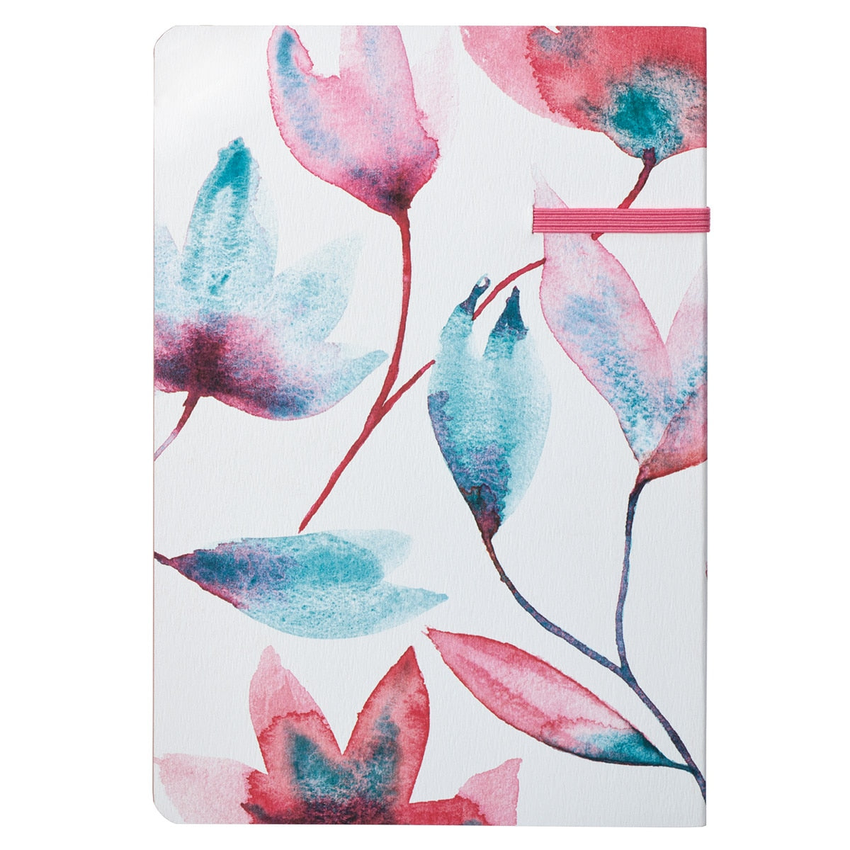 Shine Your Light Pink Petals Flexcover Journal With Elastic Closure