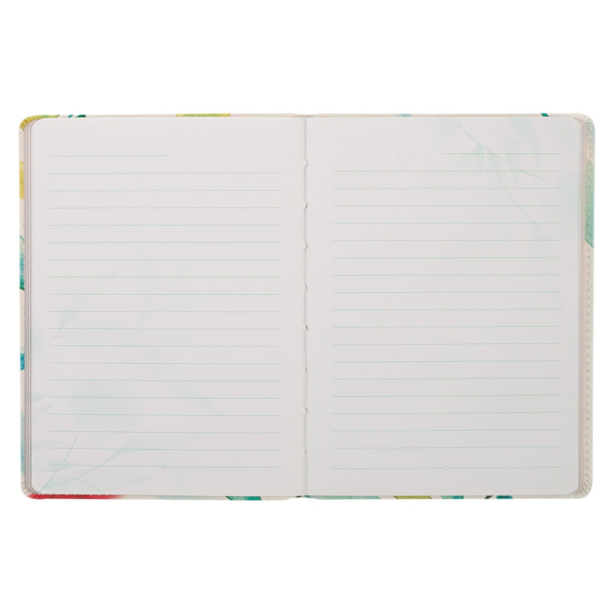 Shine Your Light Orange Blossoms Handy-size Faux Leather Journal