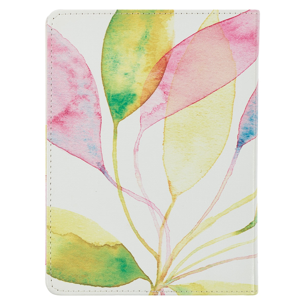 Courage Dear Heart Citrus Leaves Handy-size Faux Leather Journal