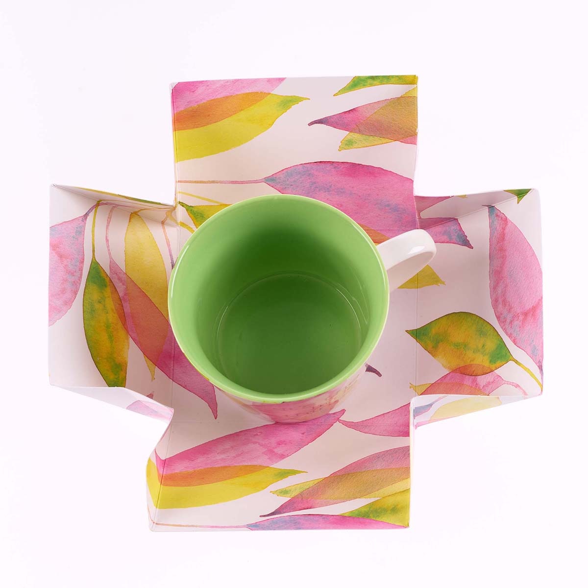 It's the Little Things Citrus Leaves Ceramic Coffee Mug