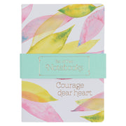Courage Dear Heart Citrus Leaves Notebook Set
