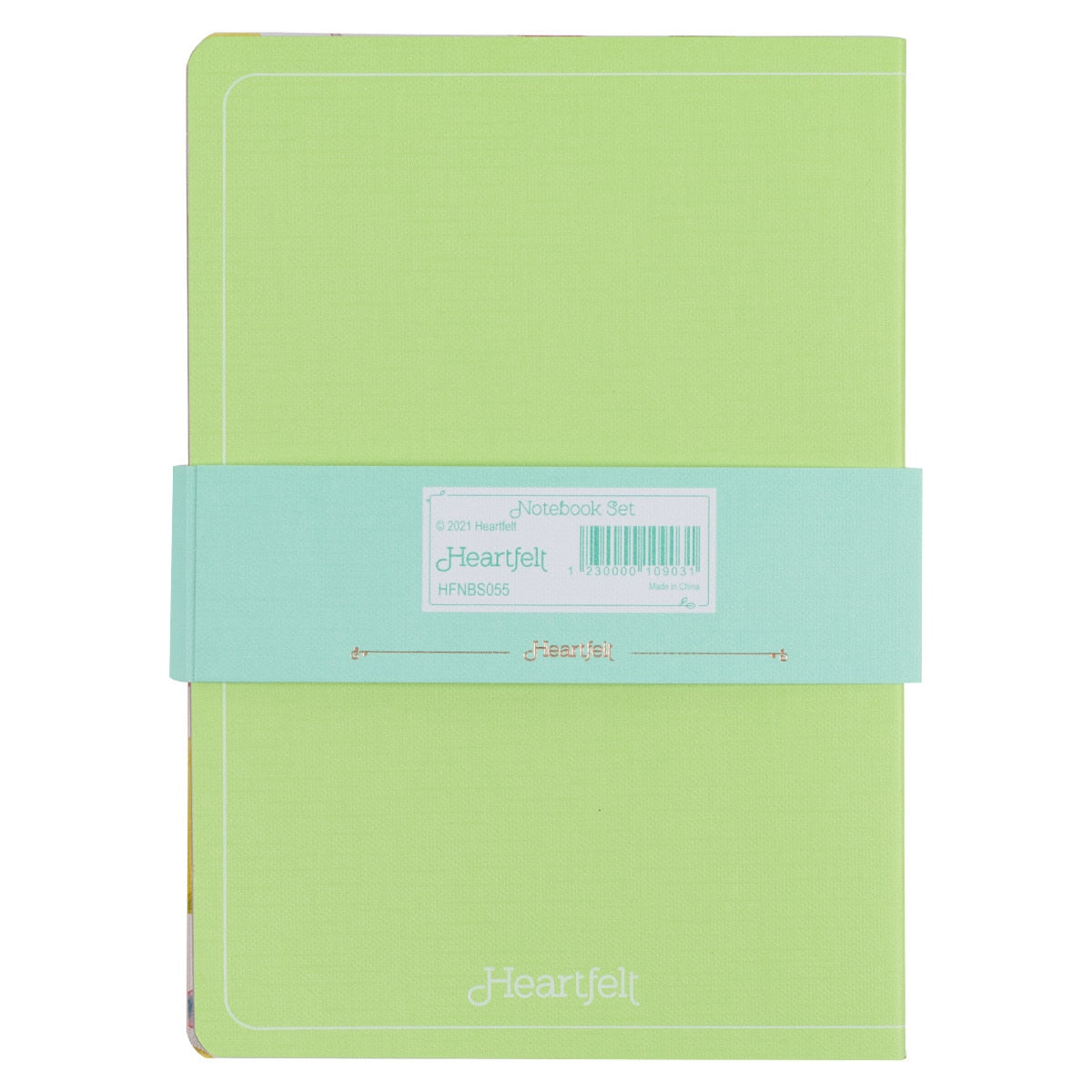 Courage Dear Heart Citrus Leaves Notebook Set