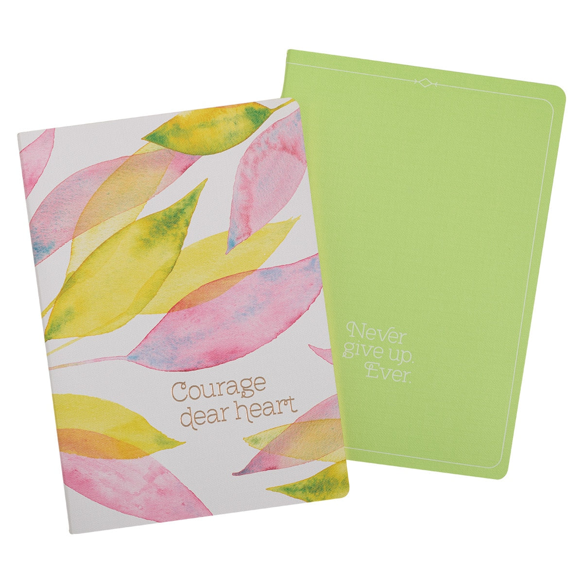 Courage Dear Heart Citrus Leaves Notebook Set