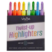 Veritas Twist-Up Highlighters 8-piece Set