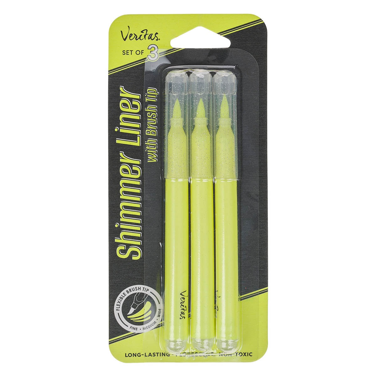 Veritas Shimmer Liner with Brush Tip 3-Piece Set
