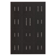 Black and Silver Bible Indexing Tabs