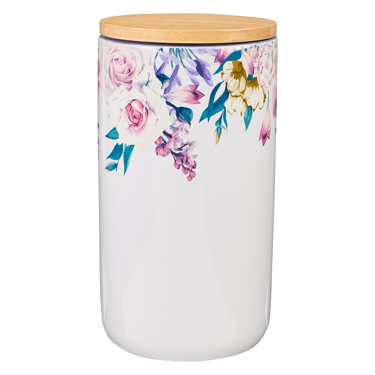Today I'm Grateful For Purple Floral Ceramic Gratitude Jar with Cards