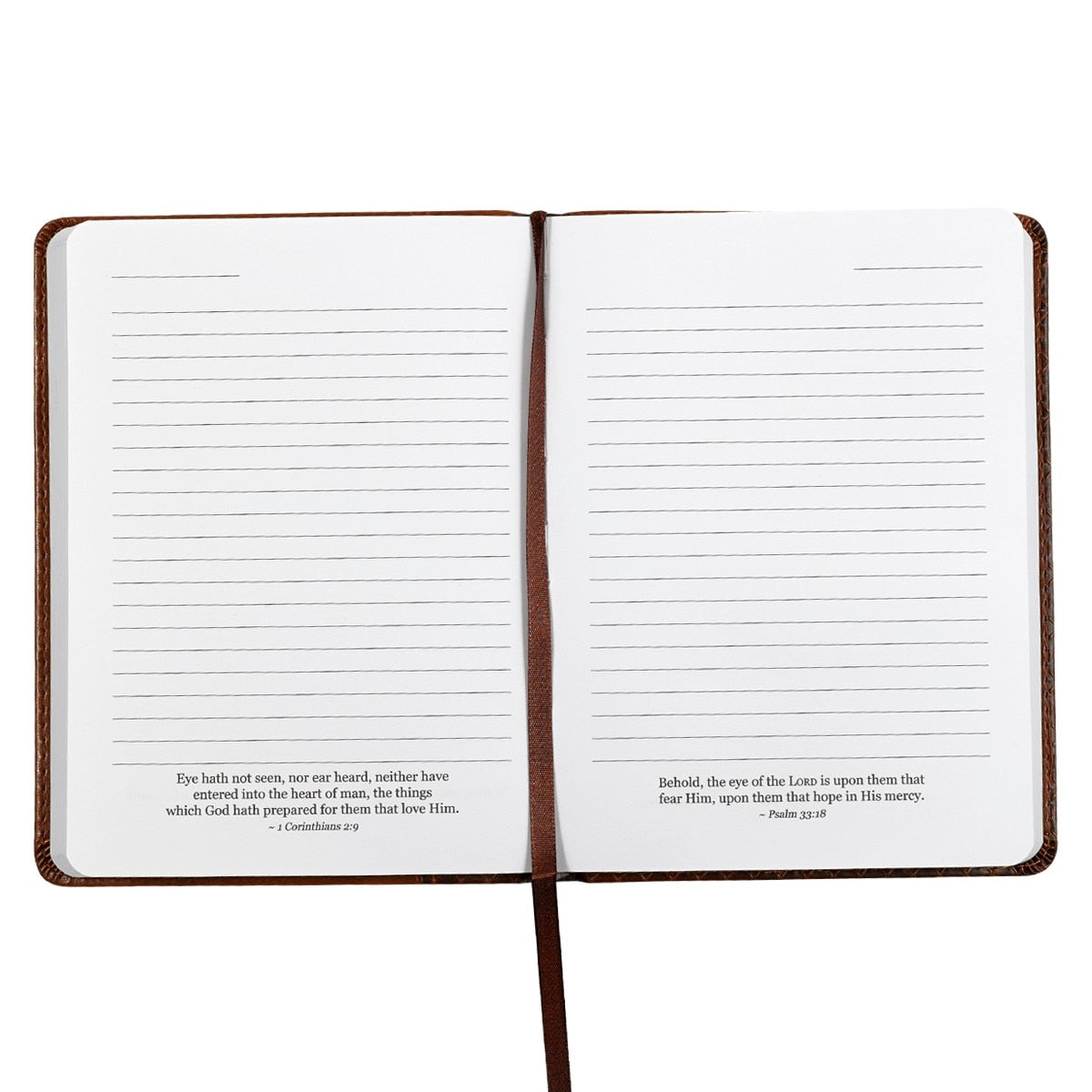 I Know The Plans Tawny Brown Faux Leather Handy-sized Journal - Jeremiah 29:11