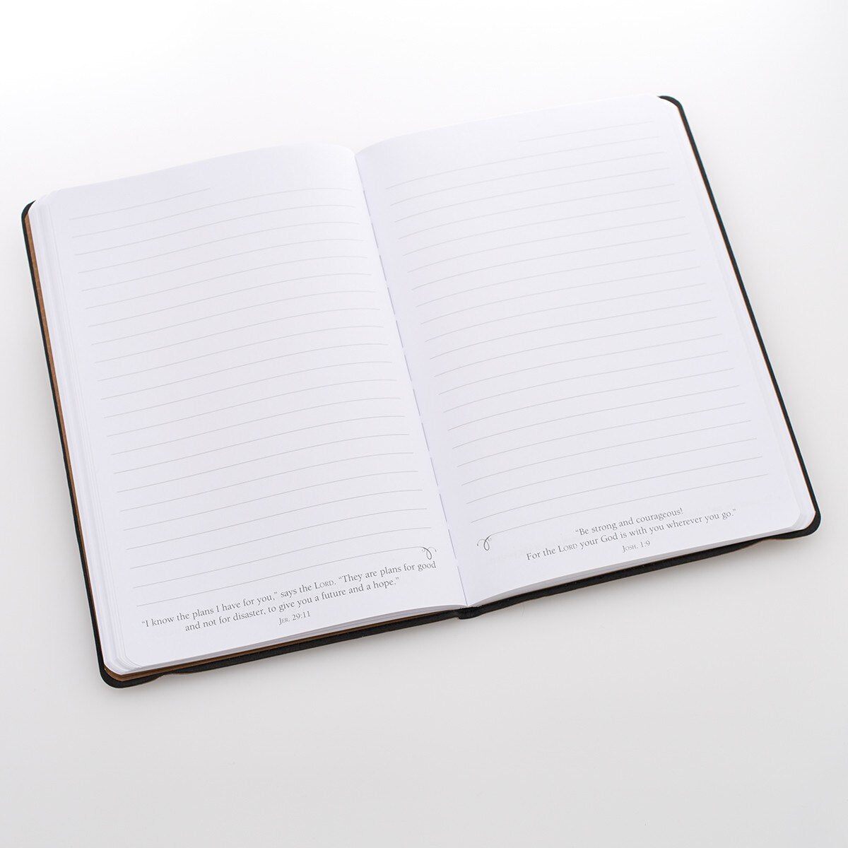 Be Still & Know Tan Flexcover Journal  - Psalm 46:10