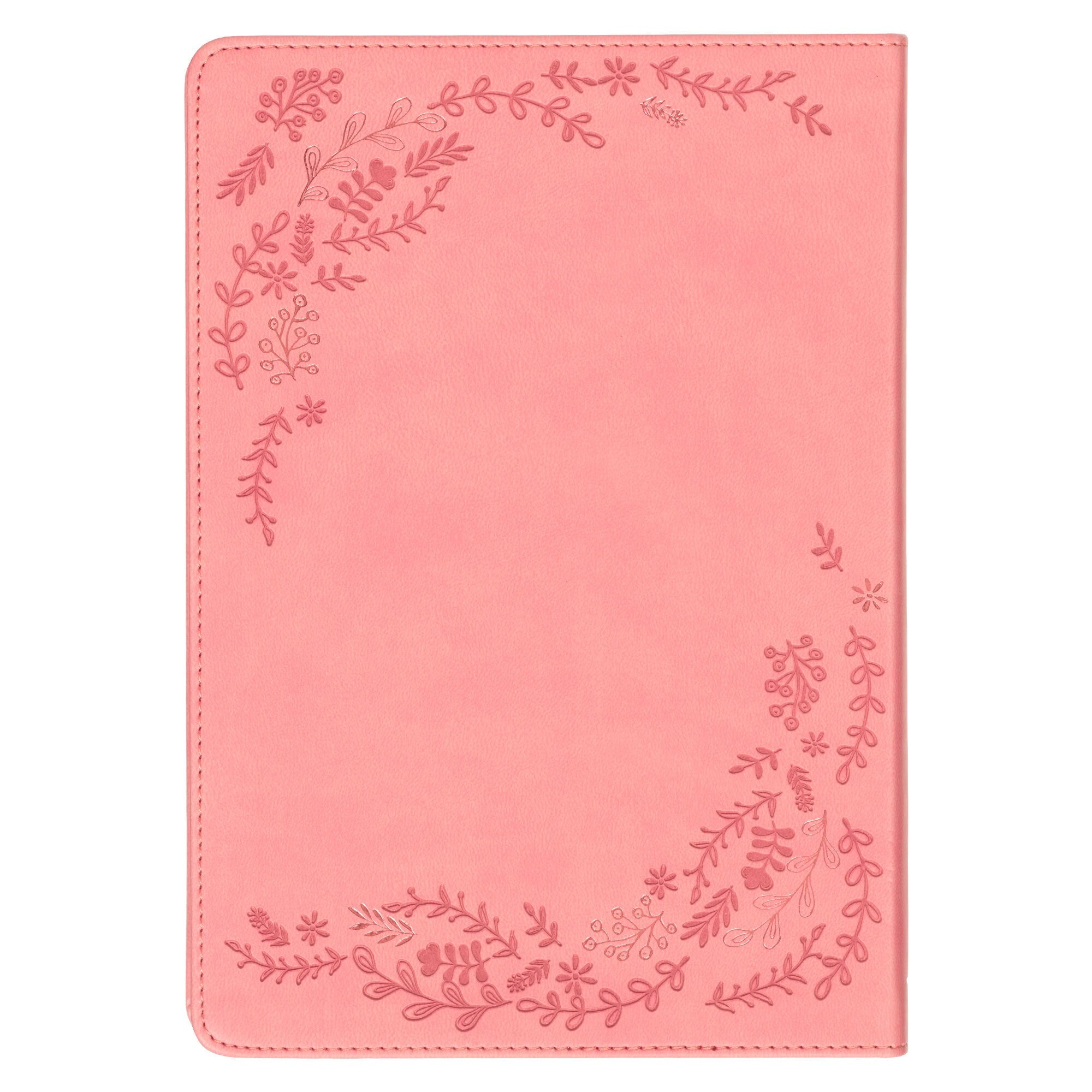 Diario de piel sintética rosa «Yo sé los planes» - Jeremías 29:11