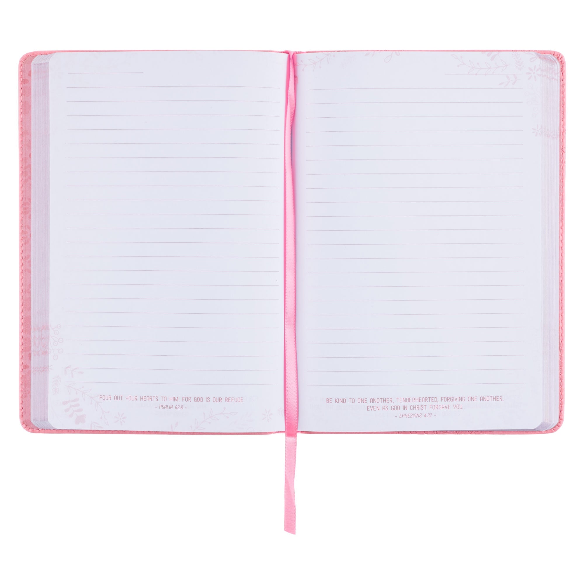 I Know the Plans Pink Slimline Faux Leather Journal - Jeremiah 29:11